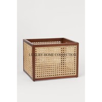 Boîtes de rangement pour cartes de mariage en métal et cristal Silver Ware Classic Unique Designer Grande taille Table Top Office Visiting Cards Box