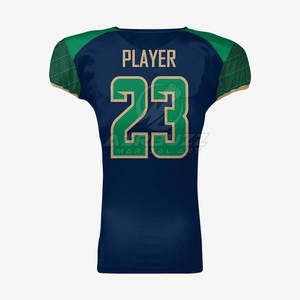 OEM Services High Quality Custom Design American <b>Football</b> Jersey Plus Size Latest Short Sleeves Breathable Quick Dry Summer - Product Image 3