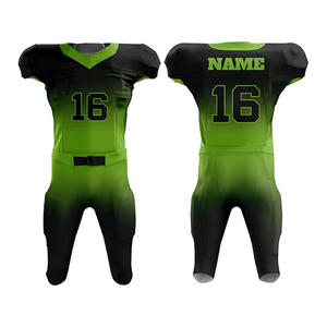 2026 trending American football uniform bold design metallic <b>gold</b> for college athletes American Football Uniform High Quality - Product Image 3