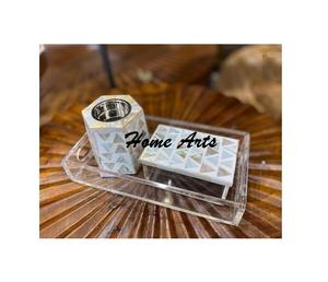 Brûleur de Bakhoor de la plus grande qualité Brûleur Dukhoon en nacre et en bois Taille et forme personnalisées Mabkhara - Product Image 4