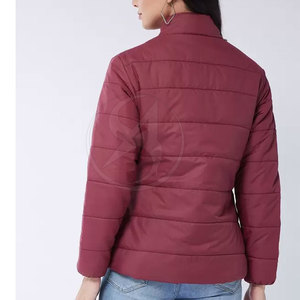 Factory Made <b>Women's</b> Puffer <b>Jackets</b> with Cotton Filling Knitted Processing High Quality Winter <b>Jackets</b>-Hot Selling Best Selling - Product Image 4