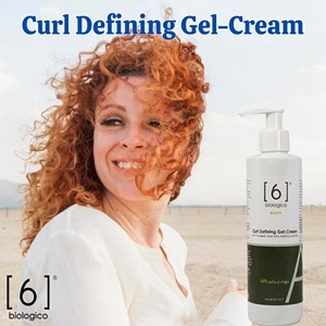 Crème Gel Définissante pour Boucles à l'Huile de Lin, Aloe Vera et Avocat, Sans Effet de Glaçage, 150ml, Fabriqué en Italie - Product Image 1
