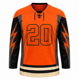<b>Best</b> Selling Ice Hockey Jerseys Long Sleeves Moisture Wicking New Arrival Breathable Ice Hockey Jerseys - Product Image 1