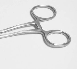 AARAM Pince à artères courbée de 6 pouces, suture (acier inoxydable) - Product Image 3