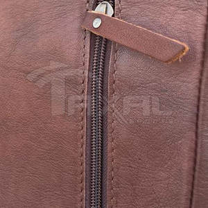 High Quality Custom Design Cowhide Leather Tooled <b>Bag</b> Waterproof Cowhide Leather Tooled <b>Bag</b> - Product Image 6