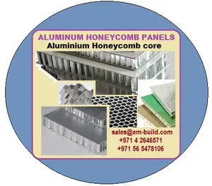 Aluminium Honingraat Kern Panelen En Aluminium Honingraat Kern