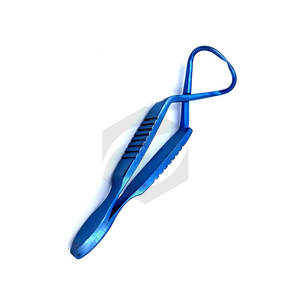 Pinces à serviettes Baby Jones 6cm ophtalmique pour les yeux et les instruments médicaux chirurgicaux ORL Outil de manipulation sécurisée des tissus drapés - Product Image 2