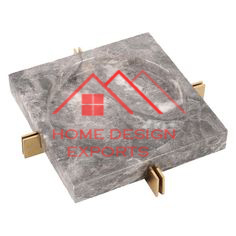 Cenicero de mármol negro para fumar, accesorios de venta caliente de último diseño para el hogar, Bar, hoteles y restaurantes, utilizado a precio mayorista - Product Image 5