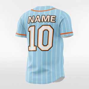 Camiseta de béisbol transpirable cosida con impresión digital por sublimación de diseño personalizado OEM - Product Image 6