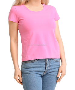 Camiseta bohemia de mujer de diseño personalizado OEM al por mayor instalaciones de producción a granel ecológicas por suministro de fábrica de Bangladesh - Product Image 1
