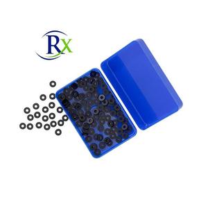 ชุด 100 วงแหวนล็อคแบบแมนนวล สแตนเลสสตีล สำหรับเครื่องมือผ่าตัด ระดับคลาส 1 วัสดุยาง ได้รับการรับรองมาตรฐาน CE และ ISO13485 - Product Image 1