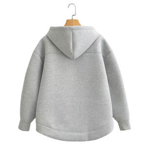 Sweat-shirt streetwear d'hiver, vêtements personnalisés, design de sweat-shirt, sweat-shirt à capuche en coton surdimensionné de haute qualité, broderie 3D en tissu éponge, séchage rapide - Product Image 6