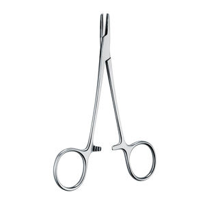 Fórceps de aguja de sutura quirúrgica personalizados de 200 Mm y 5 pulgadas, soporte de aguja Collier de diseño personalizado recto, OEM Industrial para bricolaje - Product Image 5