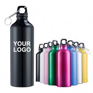 Bouteille d'eau en aluminium de haute qualité pour le camping, la randonnée et la course à pied, 350 ml, 500 ml, 750 ml, 1000 ml, vente en gros Ww6877 - Product Image 1