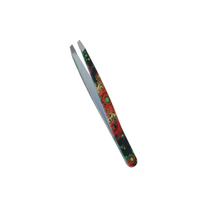 Pince à épiler antidérapante en acier inoxydable avec pointe inclinée pour le toilettage des sourcils et l'utilisation de beauté professionnelle - Product Image 2