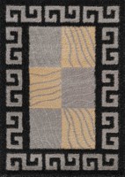 Sophisticated Persian/Turkish Machine Made High Polyester Cushioned Reversible Non-Slip Floral Rug Set for Living Room & Car Use