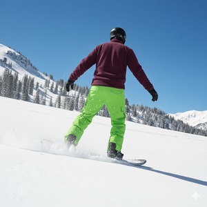 กางเกงสโนว์บอร์ดทรงหลวมแบบยูนิเซ็กซ์ กันลม กันน้ำ บุฉนวน กางเกงสกีทรงคาร์โก้ขากว้าง สไตล์สตรีทแวร์ - Product Image 6