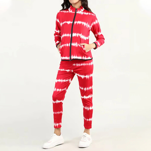 Chándal de sublimación para mujer de peso ligero, tela suave cómoda, chándal de sublimación elegante duradero con servicio OEM - Product Image 3