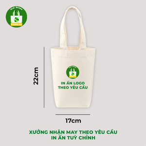 กระเป๋าผ้าแคนวาส Truong Gia ขนาด 22x17 ซม. ลายการ์ตูน สำหรับใช้เป็นของแจก - Product Image 5
