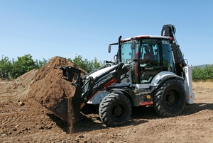 Chargeuse-pelleteuse Hidromek HMK 102B Alpha avec moteur diesel 4x4, chargeuse sur chenilles, PLC et moteur - Équipement de construction robuste - Product Image 5