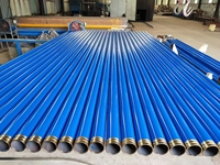 Tuyau en acier sans soudure en carbone non allié ASTM A106/A53 Grade B 8'' Sch40, certifié API, longueur 6m, pour applications chimiques/pétrolières, vente en gros usine