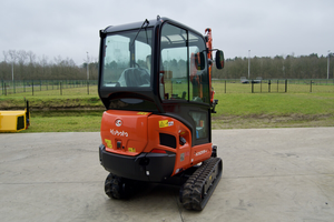 Mini-excavatrice Kubota KX019-4 haute performance, 1,8 tonne, mini-excavatrice d'origine, chenilles en caoutchouc, diesel, aménagement paysager, ferme, jardin - Product Image 3