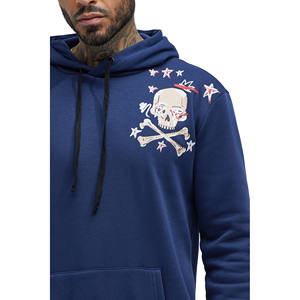 Nouveau design 100% coton personnalisé, sweat-shirt à capuche pour homme surdimensionné, lourd, gaufré, vente chaude d'hiver, coupe classique, ODM - Product Image 4