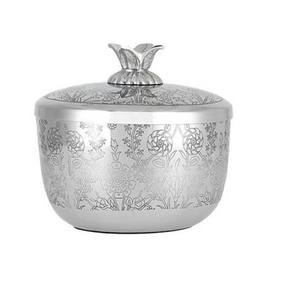 Arabic Dates Disposable Stainless Steel <b>Serving</b> <b>Bowl</b> Box for Ramadan in Customized Color Modern Design Pot for <b>Serving</b> Use - Product Image 4
