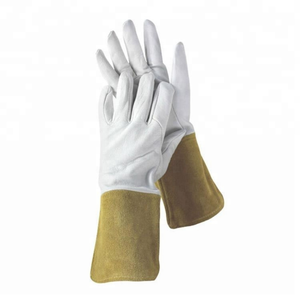 Gants de soudage pour une protection maximale contre la chaleur et les flammes Paume à couches supplémentaires Idéal pour les fours industriels et les environnements d'atelier - Product Image 6