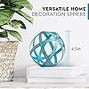 Esfera decorativa de Metal de diseño creativo pintada a mano para sala de estar, dormitorio, baño, mesa de oficina, centro de mesa, decoración del hogar - Product Image 5