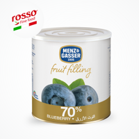 BOSBES 70% FRUITVULLING Menz&Gasser Blik 6X2,7 kg