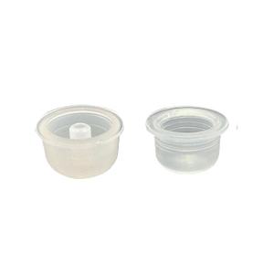 Bouchon en plastique 19,30 mm, plat et nervuré, conception de bouchon d'étanchéité à ajustement serré - Product Image 1