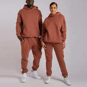 Ropa deportiva personalizada chándal con capucha chándal de algodón personalizado hombres mujeres chándal personalizado - Product Image 2