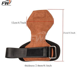 Protector de palma de goma resistente y duradero con logotipo personalizado para levantamiento de pesas, protección de manos para gimnasio, equipo de ejercicio, soporte de agarre para entrenamiento. - Product Image 2