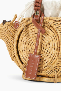New Hot Design Elegance Escargot Wicker Basket Bag Handmade Shell Rattan Woman's Handbag Made in Vietnam - Product Image 2