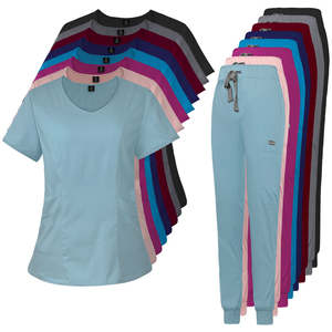 Gran oferta 2025, conjuntos de uniformes médicos grandes y altos personalizados, conjuntos de uniformes médicos, uniformes médicos de moda, uniformes médicos - Product Image 3