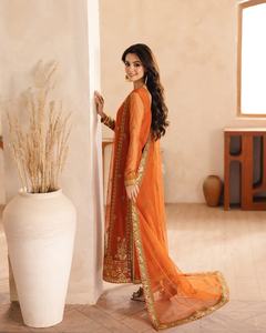 Venta caliente paquistaní e indio vestido de Sarre diseñador Sarree Saree Sari por AJM TRADE HOUSE modelo 1068 - Product Image 3