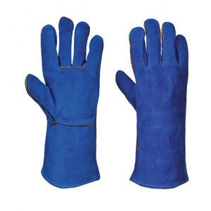 Gants de soudage en cuir de vache de qualité supérieure, 14 pouces ou 16 pouces, gants de travail de sécurité personnalisés - Product Image 2