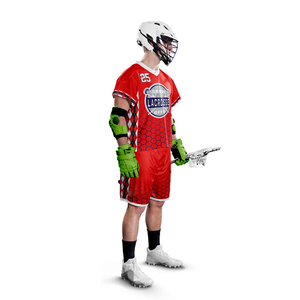 Uniforme de crosse conçu par un fabricant professionnel le plus vendu Vêtements de sport en polyester parfaitement coupés avec impression de logo personnalisé - Product Image 3