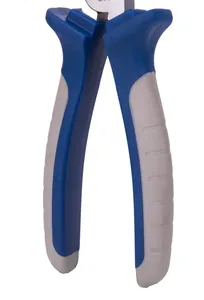 Pince coupante diagonale professionnelle en acier au carbone de 6 pouces avec poignées en TPR/PP, placage chromé, mâchoires lisses, qualité industrielle - Product Image 3