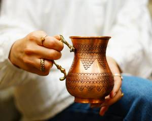 Taza de cobre puro 100%, taza de cobre, taza de cobre de mula de Moscú - Product Image 4