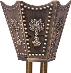 Tradebyd Premium Quality Luxury Metal Bakhoor <b>Burner</b> Handcrafted Arabic Mukhbar for Spa and Aromatherapy All-Season - Product Image 4