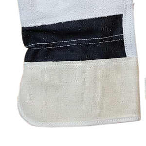 Fabricant professionnel de gants de travail canadiens à bas prix Gants de travail de gréeur de sécurité en cuir de vachette robuste - Product Image 5