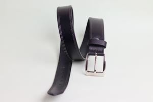 เข็มขัดหนังแท้คุณภาพพรีเมียมแบบเย็บสองชั้น พร้อมหัวเข็มขัดโลหะผสม กว้าง 40 มม. เป็นมิตรกับสิ่งแวดล้อมและทนทาน - Product Image 3