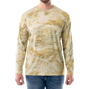 Camisa de Pesca para Hombre 2025 OEM ODM UPF 50 Impermeable Transpirable de Manga Larga de Secado Rápido con Diseño Personalizado - Product Image 1