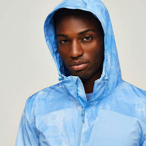 Cortavientos impermeable transpirable resistente al agua a prueba de viento chaqueta al aire libre para hombre personalizado equipo de fútbol cortavientos - Product Image 4