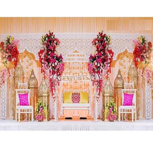 Paneles de Fondo Cortados con Láser para Bodas Judías, Decoración de Escenario con Fondo Cortado con Láser para Bodas, Decoración de Ceremonia de Boda Árabe, Configuración de Fondo para Bodas en el Reino Unido - Product Image 1