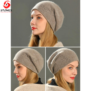 Custom Logo Striped Knitted 100% Acrylic Breathable Beanie for Unisex High Quality <b>Winter</b> <b>Hats</b> - Product Image 5