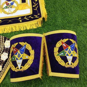 ARCHE ROYALE MAÇONNIQUE TABLIER HAUT PRÊTRE MAÇONNIQUE TABLIER HAUT PRÊTRE MAÇONNIQUE ARCHE ROYALE - Product Image 2