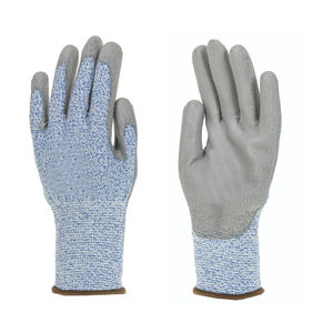 Gants de travail en PVC tricotés en coton à pois Sécurité industrielle Protection des mains Gant de travail durable Fabricant de gros OEM - Product Image 1